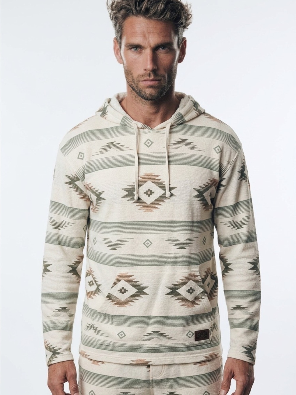 Hurley XL Southwest Designed Hoodie w Front Pocket Unisex - Worn Once